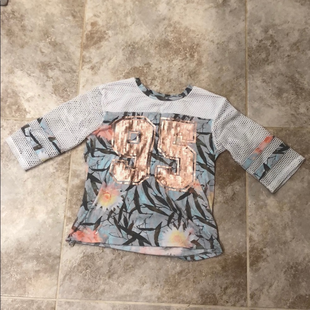 SUPER CUTE FLORAL JERSEY FROM TARGET!